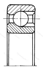 Подшипник  970403 размер 17x62x17