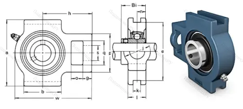 Подшипниковый узел UCT 204 в Чите