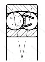 Подшипник  1206 (1206) размер 30x62x16