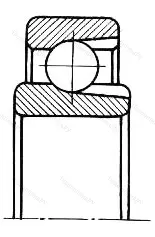 Модификация подшипника 900805У 