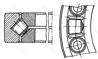Модификация подшипника 6697/900 размер 900x1120x82 от производителя  ЕПК