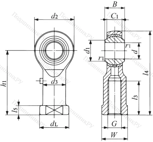 Шарнирная головка PHS 16 L в Чите