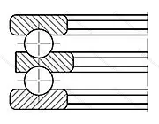 Подшипник  52204 (38204) 