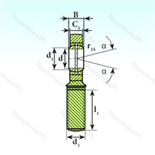 Подшипник скольжения сферический SA 8 E