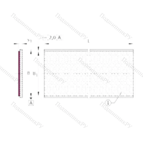 Подшипник скольжения EGS 25200-E 50
