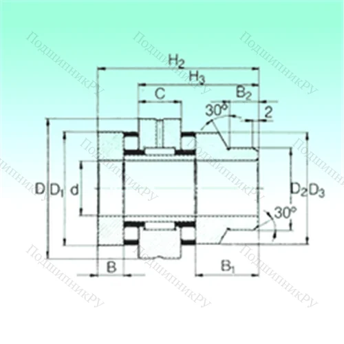 Подшипник комбинированный ZARN 4580 L TN