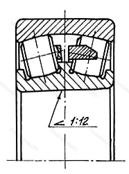 Подшипник  113608 (22308K) размер 40x90x33