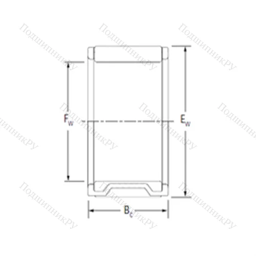 Подшипник игольчатый радиальный RV 768834A