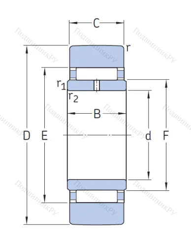 Подшипник STO 8 TN