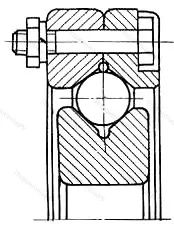 Модификация подшипника 3687/1345К1У размер 1345x1625x90
