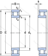 Подшипник N 1009 KPHA/SP