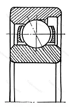Модификация подшипника 6-6015Л1 размер 15x35x8