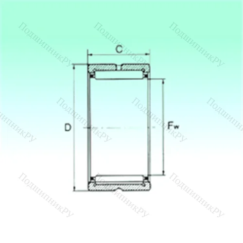 Подшипник игольчатый радиальный NK 155/32
