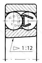 Модификация подшипника 111210 размер 50x90x20 ГПЗ-8