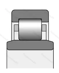 Подшипник  1672924 размер 120x165x22/27