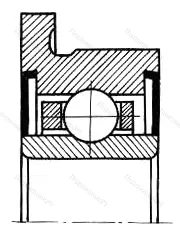Подшипник  2880086 размер 6x13x5