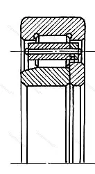 Подшипник N 206EC 