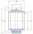Шарнирный подшипник GEG 50 ES Шарнирный подшипник GEG 50 ES