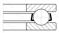 Модификация подшипника 8-8420Л размер 100x210x85