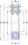 Подшипник S 71907 CB/HCP 4A