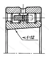 Модификация подшипника 31821/500 