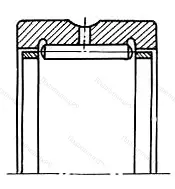 Подшипник  254708 размер 45x55x20