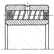 Модификация подшипника 8-5224 размер 120x215x98