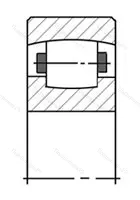 Подшипник 20215MB размер 75x130x25 от производителя  FAG