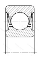 Подшипник 6324 ZZ размер 120x260x55 от производителя  SKF