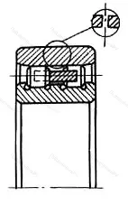 Модификация подшипника 3282130К размер 150x225x56 от производителя  ЕПК