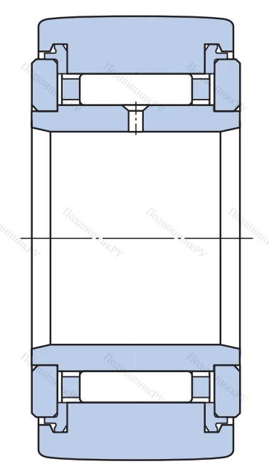 Игольчатый подшипник NATV 40 PP A