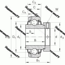 Подшипник GE 50-KRR-B