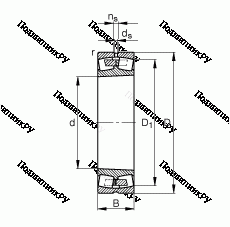 Подшипник 23032-E 1A-K-M
